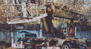 Редкая модификация вышки ВС-22 на шасси прицепа