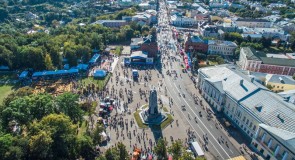 Соборная площадь с высоты