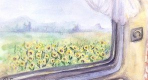 Я еду к тебе. Эти странные топи (Стихи)