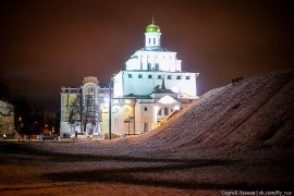 Вечерняя прогулка по Владимиру осенью