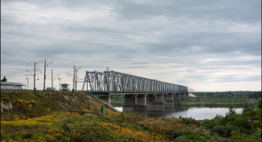 Железнодорожный мост через Оку в Муроме