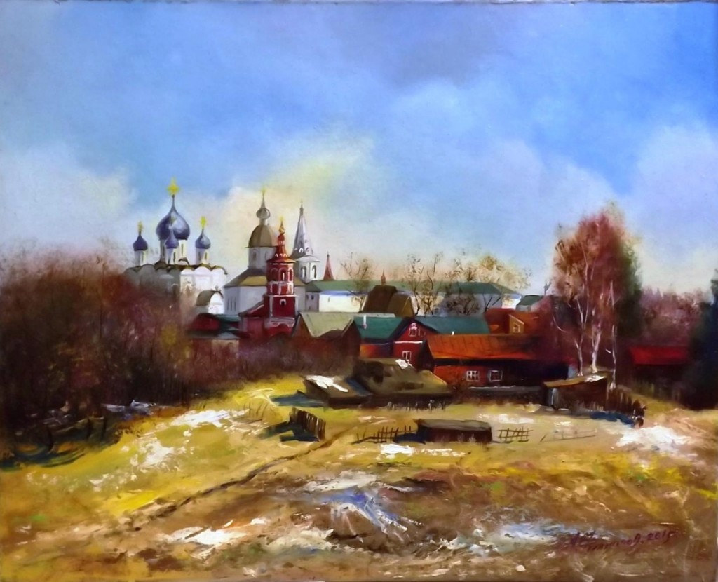 Панорама Суздаля. Ильинский луг