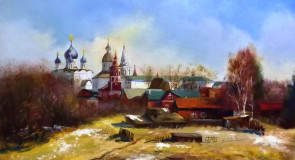 Панорама Суздаля. Ильинский луг