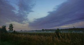 Перед восходом около деревни Жуиха (Камешковский район)