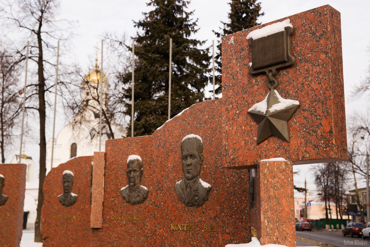 Площадь победы владимир фото Площадь Победы. г. Владимир. Смена караула Владимирский край