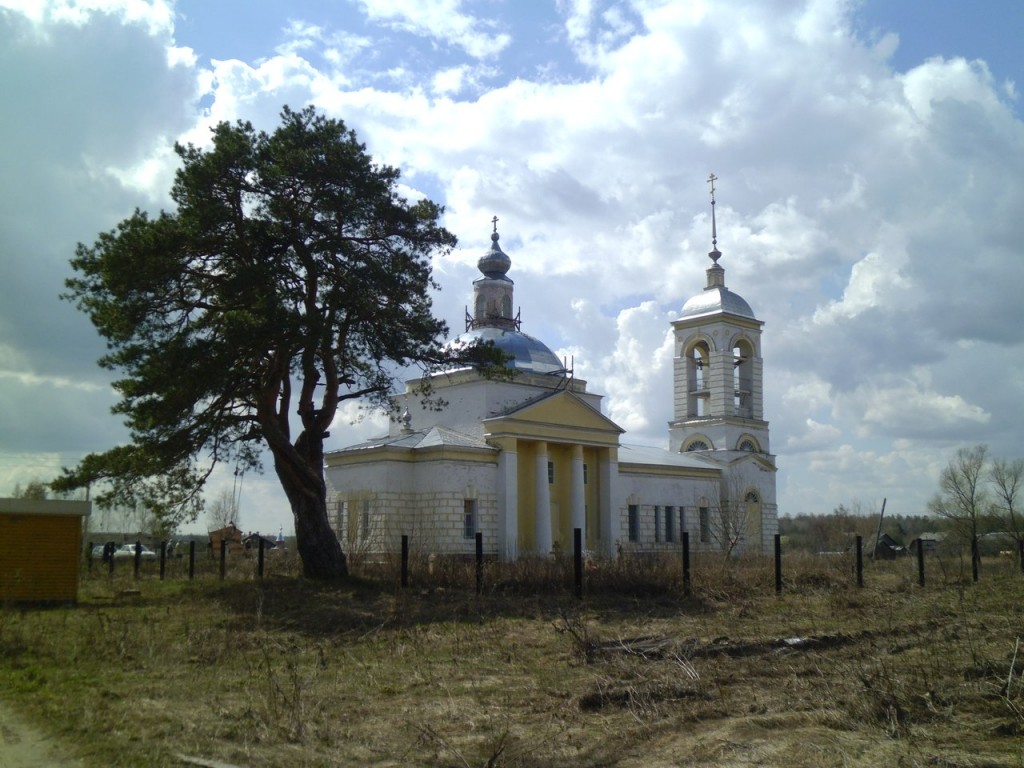 Зимний храм Вознесения поселок Гвардейское