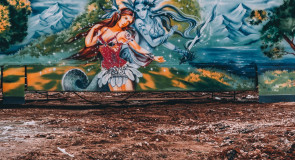 Аттракционы на месте Торгового центра (г. Владимир)