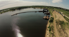 Аэросъемка берега реки Оки от Александра Пащенко