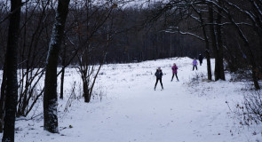 В парке Дружба открылся лыжный сезон