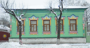 Восстановлен фасад жилого дома аптекаря Заруцкого (Киржач)