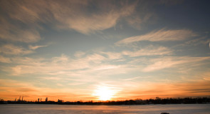 Закат 17.12.2015. г. Гусь-Хрустальный