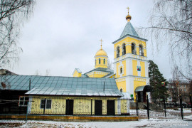 Зима. Вербовский. Церковь Андрея Первозванного