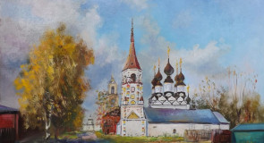Картина Осень в Суздале