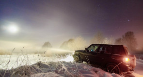 Морозной ночью на Клязьме