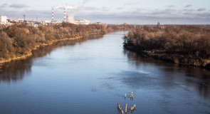 На берегу Клязьмы