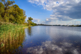 Осень на пруду в Гусь-Хрустальном