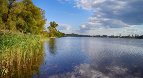 Осень на пруду в Гусь-Хрустальном