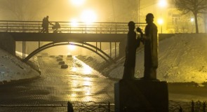 Памятник Петру и Февронии муромским в Тамбове