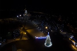 Предновогоднее настроение с высоты птичьего полета