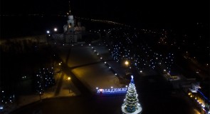 Предновогоднее настроение с высоты птичьего полета