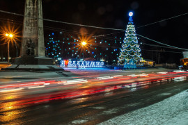 Прогулка по предновогоднему Владимиру