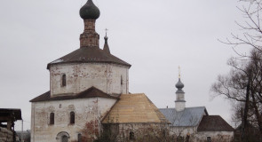 Ремонт кровли апсиды ц. Воздвиженья Креста Господня в Суздале