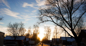 Сегодня морозным вечером в г. Гусь-Хрустальный