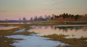 Владимирский художник Виктор Бычков. «ТИНСКАЯ ПЕРЕПРАВА»