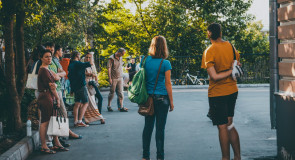 Танцы на свежем воздухе во Владимире