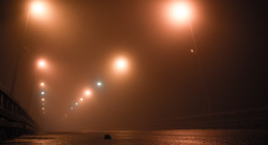 Туман в Муроме в ночь с 24 на 25 октября