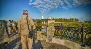 Туристы во Владимире