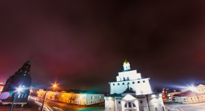 Центр ночного Владимира