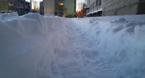 11 января — рекордное количество снега за зиму на Вербовском