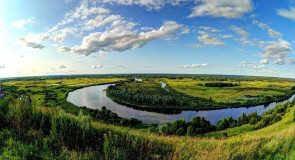 Вид на р. Клязьму, место именуемое «Венец»