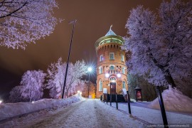 Зимняя ночь во Владимире 16.01.16