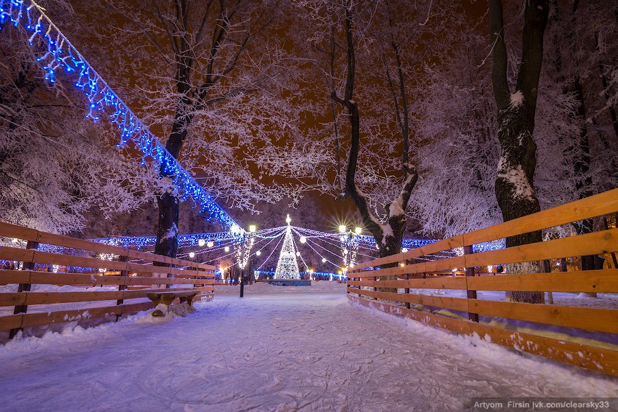 Зимняя ночь во Владимире 10