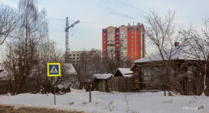 Ковров. Из XX в XXI: Взгляд с пр. Мира на ул. Профсоюзную