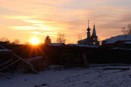 Предновогодний Суздаль, вечер 31.12.15.