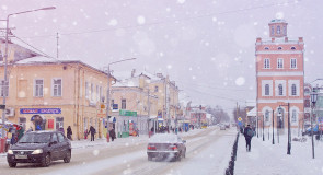 Снежный Муром от Владислава Тябина