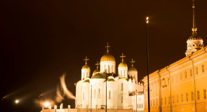 Успенский собор в Новогоднюю ночь