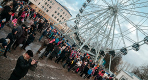 Фото с открытия Колеса Обозрения во Владимире