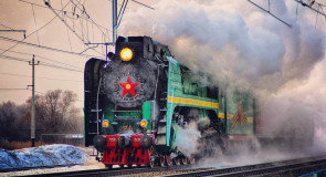 Фотоохота на ретропоезд от Кирилла Новикова