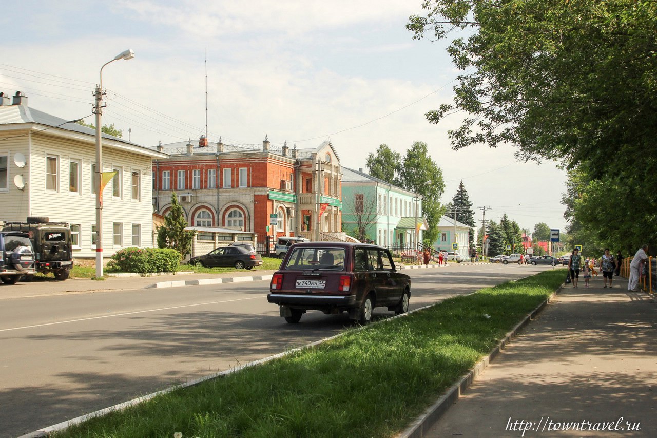 Центральная улица города Меленки — ул. 1 мая | Владимирский край