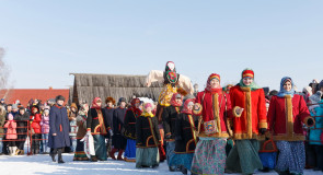 «Масленичные потехи» в Музее деревянного зодчества