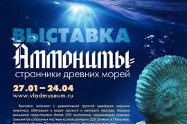 Выставка «Аммониты – странники древних морей»