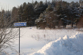 Зимняя деревня Медынцево Ковровского района