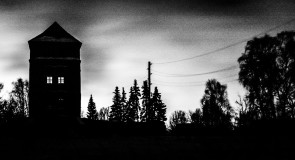 Жуткая водонапорная башня в посёлке Гигант, Владимирская области