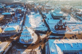 Зима и солнце во Владимире!