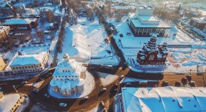 Зима и солнце во Владимире!