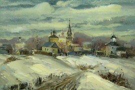 Иван Иванович Агеев — Зима в Гороховце
